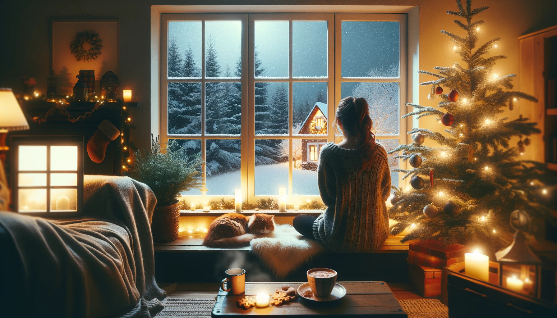 spending Christmas alone